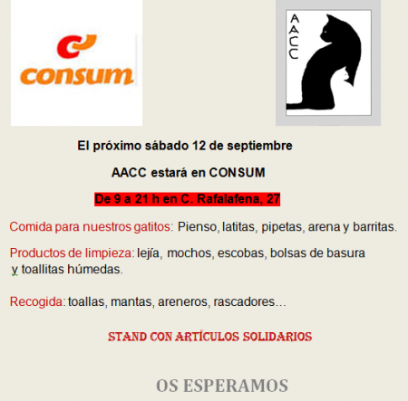 Stand en Consum Rafalafena